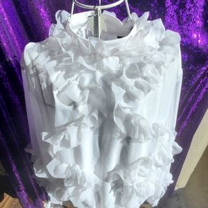 Cute Ashley Stewart blouse NEVER WORN